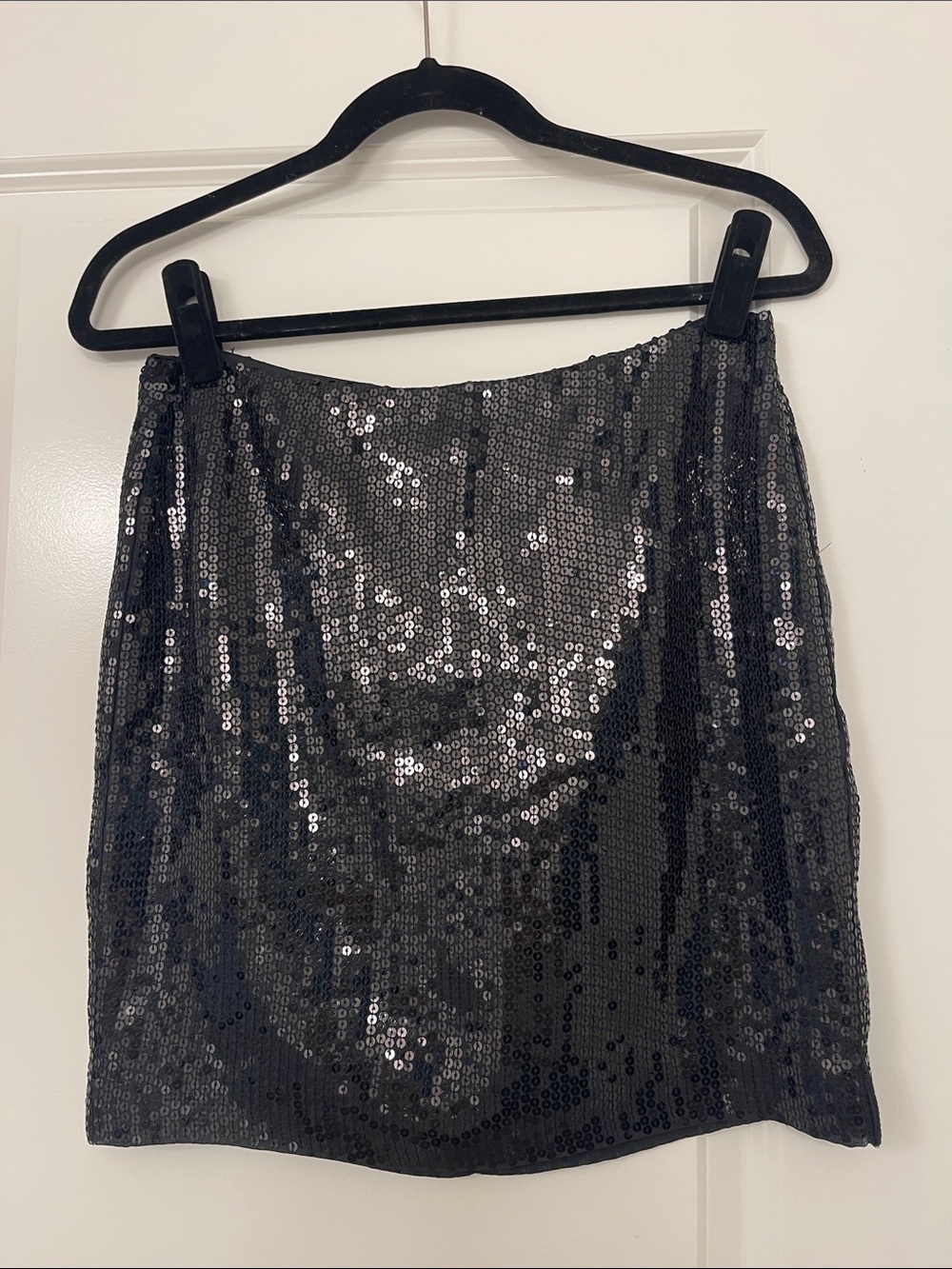 MICHAEL Michael Kors Black Sequin Mini Skirt